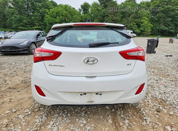 KMHD35LH3GU310410 2016 HYUNDAI ELANTRA White Հետևի տեսք