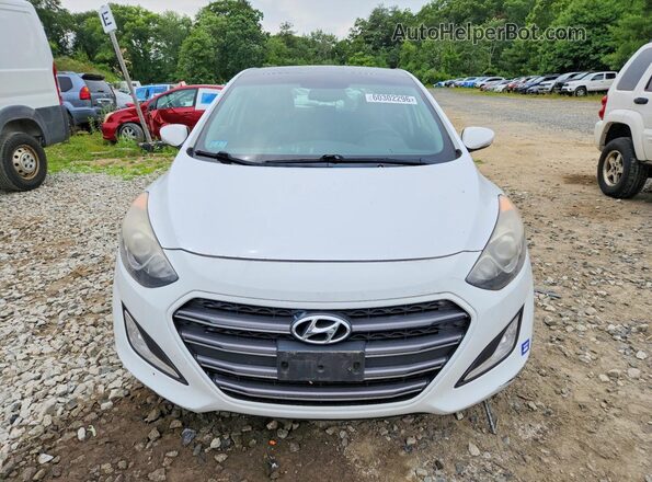 KMHD35LH3GU310410 2016 HYUNDAI ELANTRA White Դիմացի տեսք