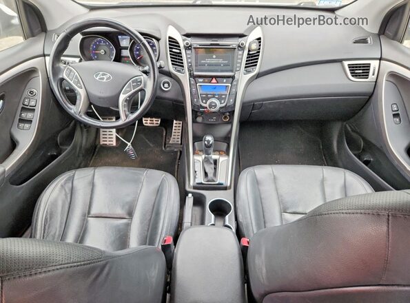 KMHD35LH3GU310410 2016 HYUNDAI ELANTRA White Առջևի վահանակի տեսք