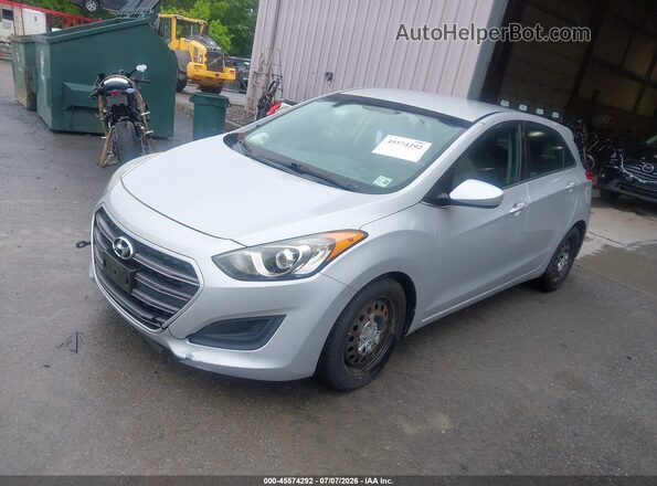 KMHD35LH3HU369376 2017 HYUNDAI ELANTRA GT Silver Przód lewy