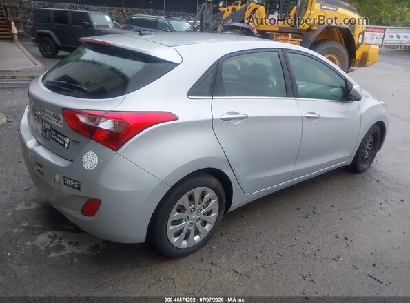 KMHD35LH3HU369376 2017 HYUNDAI ELANTRA GT Silver Tył prawy