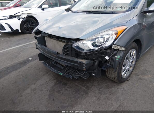 KMHD35LH4GU303983 2016 HYUNDAI ELANTRA GT Black Vista frontal