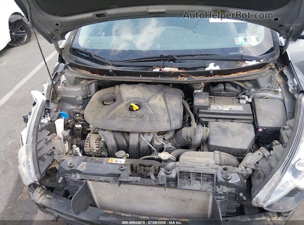 KMHD35LH4GU303983 2016 HYUNDAI ELANTRA GT Black Vista trasera