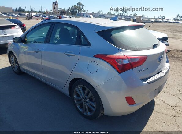 KMHD35LH4GU307418 2016 HYUNDAI ELANTRA GT Silver უკანა მარცხენა