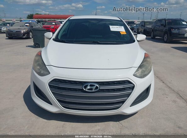 KMHD35LH4GU323621 2016 HYUNDAI ELANTRA GT White Instrument cluster view