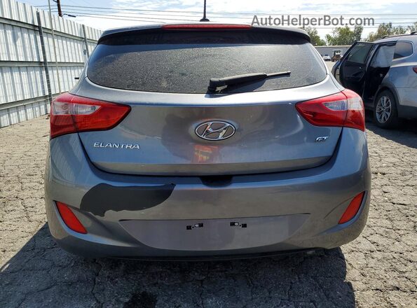KMHD35LH4GU325790 2016 HYUNDAI ELANTRA Gray უკანა ხედი