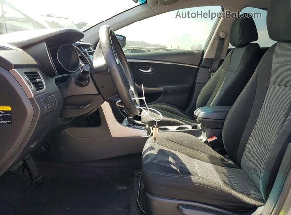 KMHD35LH4GU325790 2016 HYUNDAI ELANTRA Gray წინა სალონის ხედი