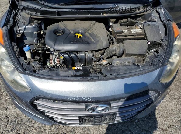 KMHD35LH4GU325790 2016 HYUNDAI ELANTRA Gray უკანა სალონის ხედი
