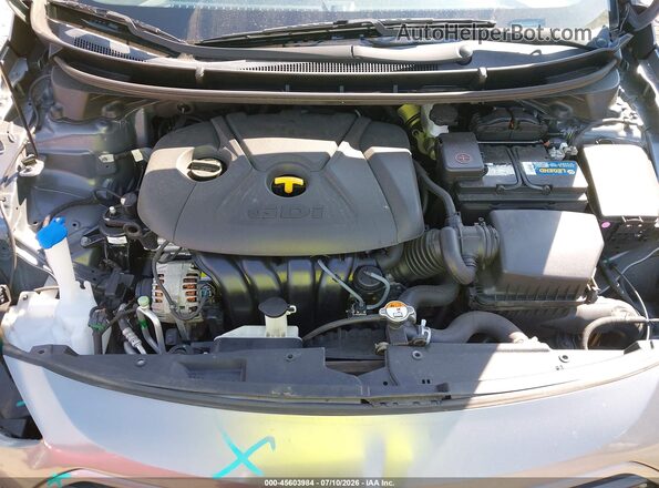 KMHD35LH4GU338460 2016 HYUNDAI ELANTRA GT Gray უკანა ხედი
