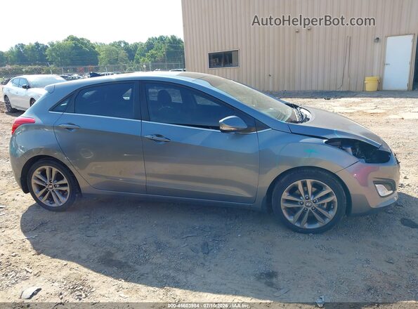KMHD35LH4GU338460 2016 HYUNDAI ELANTRA GT Gray უკანა სალონის ხედი