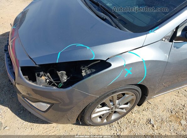 KMHD35LH4GU338460 2016 HYUNDAI ELANTRA GT Gray წინა ხედი