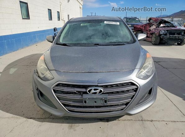 KMHD35LH4HU353316 2017 HYUNDAI ELANTRA Silver Widok z przodu