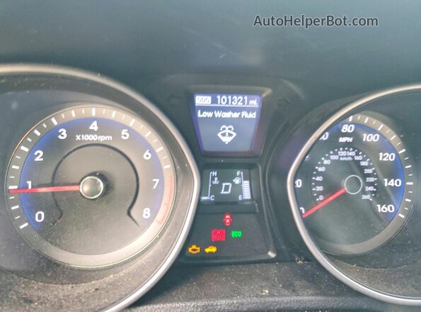 KMHD35LH4HU355020 2017 HYUNDAI ELANTRA Blue Widok zestawu wskaźników
