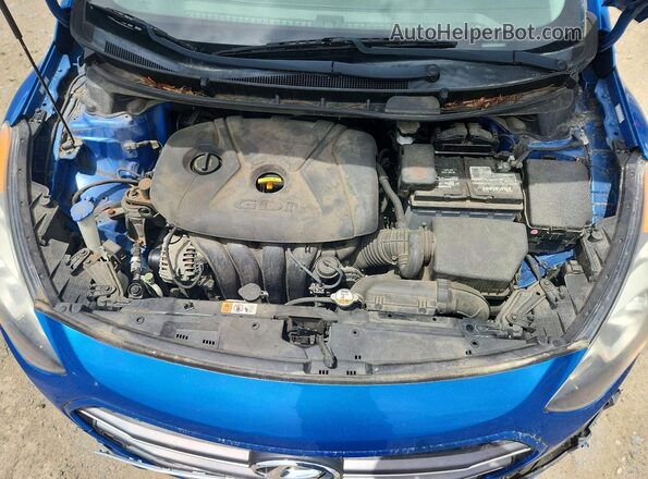 KMHD35LH4HU375932 2017 HYUNDAI ELANTRA Blue უკანა სალონის ხედი