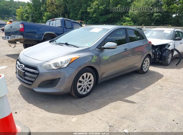 KMHD35LH5HU358430 2017 HYUNDAI ELANTRA GT Gray Front left