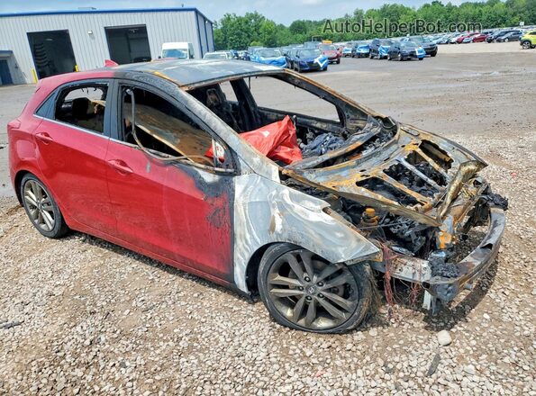 KMHD35LH6GU265009 2016 HYUNDAI ELANTRA Red Przód prawy
