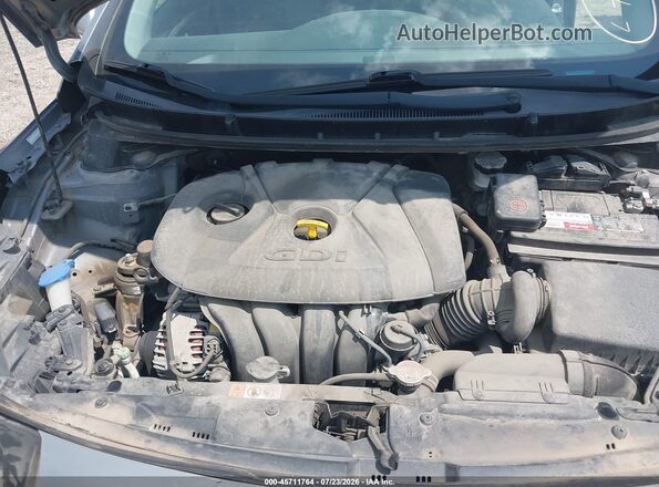 KMHD35LH6GU270310 2016 HYUNDAI ELANTRA GT Gray Widok z tyłu