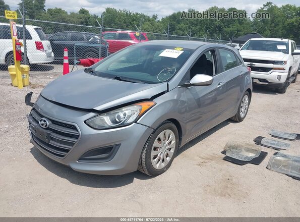 KMHD35LH6GU270310 2016 HYUNDAI ELANTRA GT Gray Przód lewy