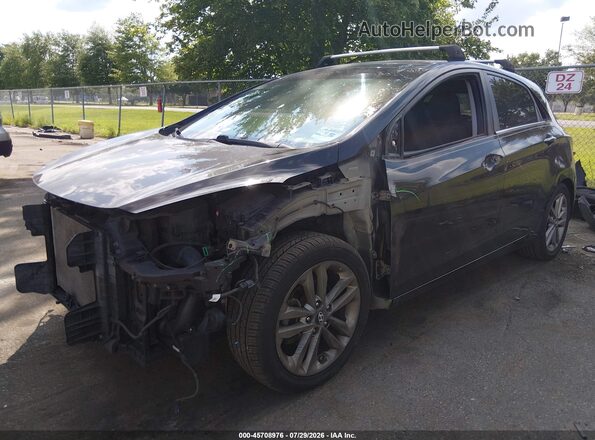 KMHD35LH6GU270677 2016 HYUNDAI ELANTRA GT Black Vista tres cuartos delantera izquierda