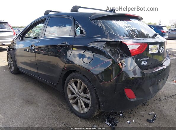 KMHD35LH6GU270677 2016 HYUNDAI ELANTRA GT Black Trasero izquierdo