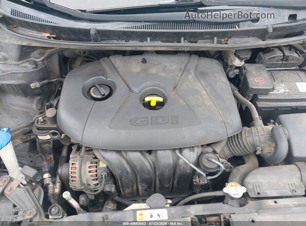 KMHD35LH6GU313706 2016 HYUNDAI ELANTRA GT Черный Вид сзади