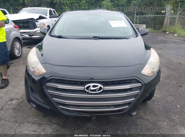 KMHD35LH6GU313706 2016 HYUNDAI ELANTRA GT Черный Вид щитка приборов