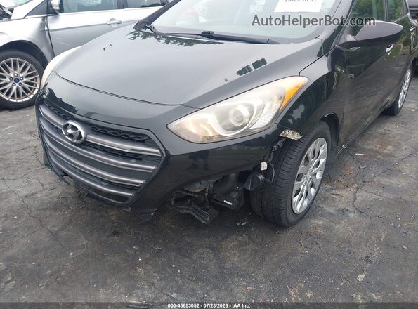 KMHD35LH6GU313706 2016 HYUNDAI ELANTRA GT Черный Вид спереди