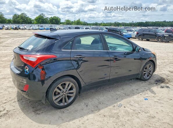 KMHD35LH7GU282370 2016 HYUNDAI ELANTRA Black Հետևի աջ