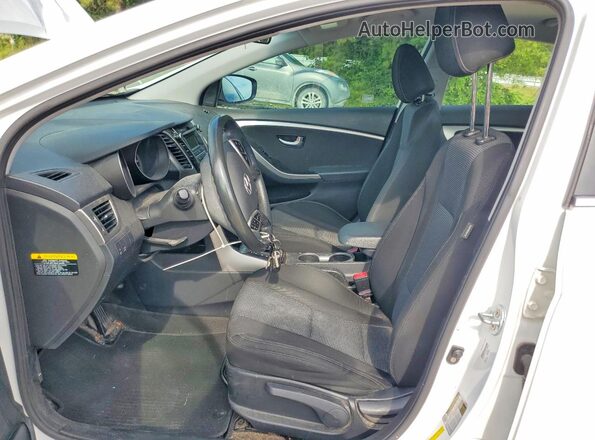 KMHD35LH7GU300656 2016 HYUNDAI ELANTRA White Vista interior delantera