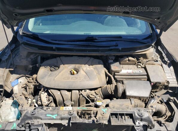 KMHD35LH7HU359028 2017 HYUNDAI ELANTRA Black Vista interior trasera