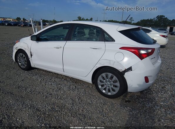 KMHD35LH7HU376136 2017 HYUNDAI ELANTRA GT White Trasero izquierdo