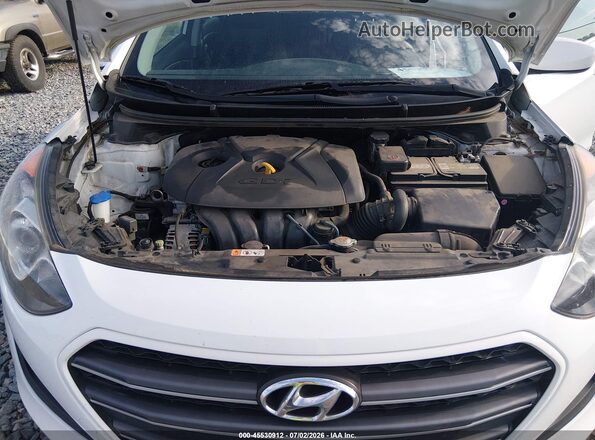 KMHD35LH7HU376136 2017 HYUNDAI ELANTRA GT White Vista trasera
