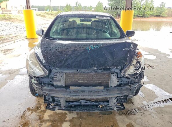 KMHD35LH8GU293927 2016 HYUNDAI ELANTRA Black წინა ხედი