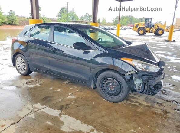 KMHD35LH8GU293927 2016 HYUNDAI ELANTRA Black წინა მარჯვენა