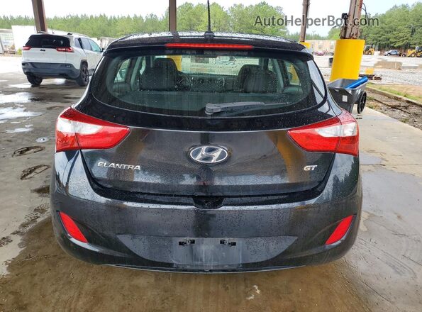 KMHD35LH8GU293927 2016 HYUNDAI ELANTRA Black უკანა ხედი