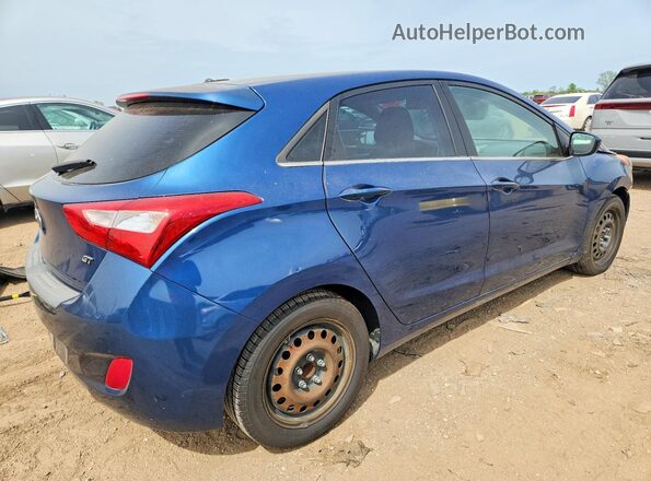 KMHD35LH8GU307759 2016 HYUNDAI ELANTRA Синий Задняя правая четверть