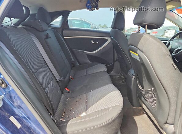 KMHD35LH8GU307759 2016 HYUNDAI ELANTRA Синий Вид задних сидений