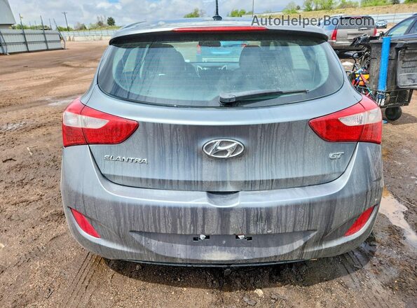 KMHD35LH8HU374864 2017 HYUNDAI ELANTRA Gray Widok z tyłu