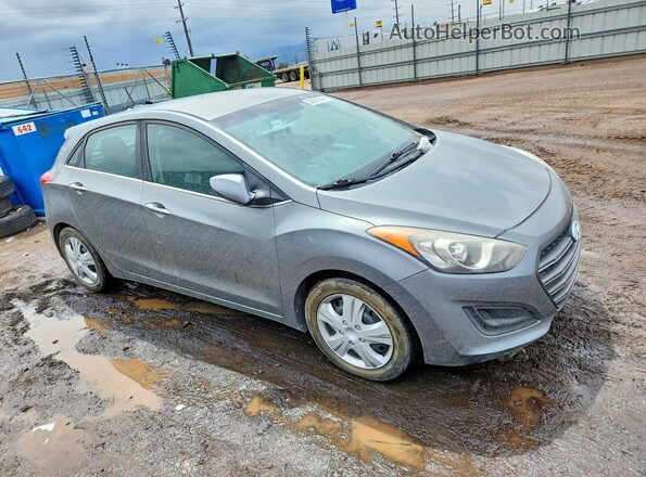 KMHD35LH8HU374864 2017 HYUNDAI ELANTRA Gray Przód prawy