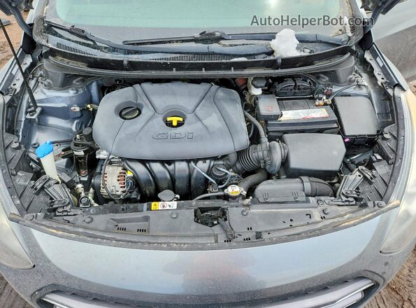 KMHD35LH8HU374864 2017 HYUNDAI ELANTRA Gray Widok wnętrza z tyłu