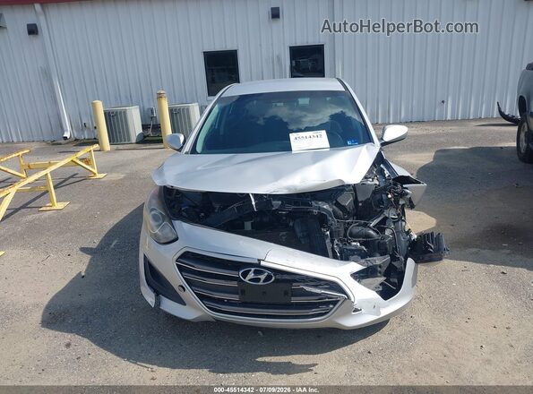 KMHD35LH9GU326675 2016 HYUNDAI ELANTRA GT Silver Widok zestawu wskaźników