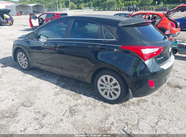 KMHD35LH9GU335229 2016 HYUNDAI ELANTRA GT Black Rear left