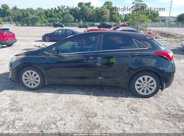 KMHD35LH9GU335229 2016 HYUNDAI ELANTRA GT Black 360 interior view