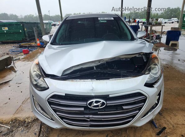 KMHD35LHXGU280158 2016 HYUNDAI ELANTRA Silver Vista frontal