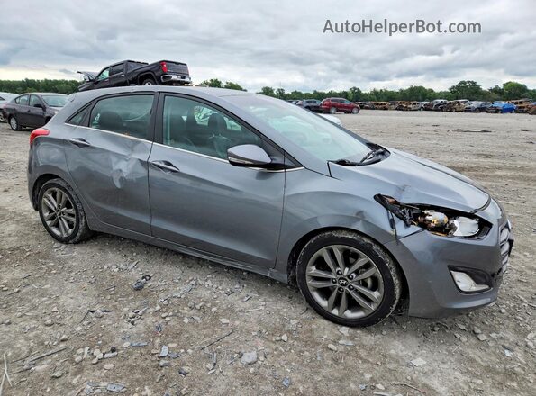 KMHD35LHXGU312106 2016 HYUNDAI ELANTRA Gray Front right