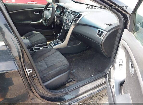 KMHD35LHXGU324353 2016 HYUNDAI ELANTRA GT Black Սալոնի դիմացի տեսք