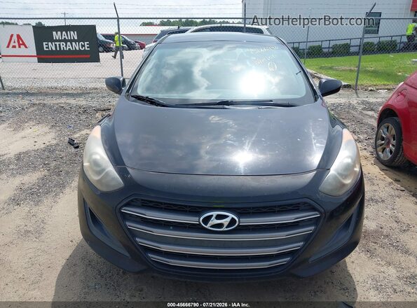 KMHD35LHXGU324353 2016 HYUNDAI ELANTRA GT Black Դիմացի տեսք