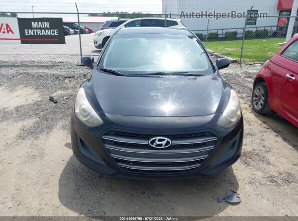 KMHD35LHXGU324353 2016 HYUNDAI ELANTRA GT Black Սարքավորումների վահանակի տեսք