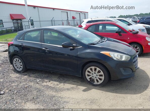 KMHD35LHXGU324353 2016 HYUNDAI ELANTRA GT Black Սալոնի հետևի տեսք