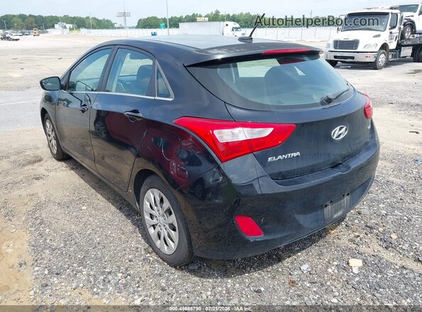 KMHD35LHXGU324353 2016 HYUNDAI ELANTRA GT Black Հետևի ձախ